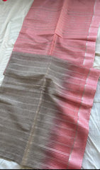 Bulk Quantity Organza Noil Silk Saree