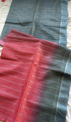 Bulk Quantity Organza Noil Silk Saree