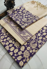 Wholesale Quantity Cotton Silk Kalamkari Printed Dress Material
