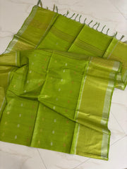 Wholesale Price Woven Tussar Semi Silk Saree