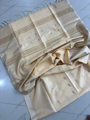 Wholesale Price Woven Tussar Semi Silk Saree