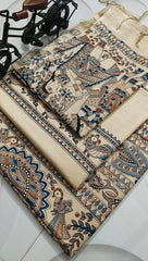 Wholesale Quantity Semi Tussar Madhubani Printed Suit