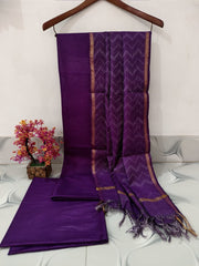 Wholesale Price Lehariya Design Semi Tussar Silk Suits