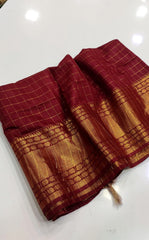 Bulk Quantitiy Semi Silk Mangalgiri Cotton Saree