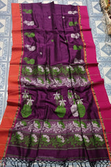 Wholesale Price Cotton Jamdani Woven Saree Order Sample