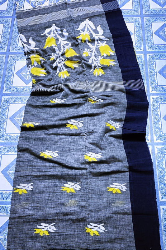 Wholesale Quantity Jamdani Cotton Weaving Saree