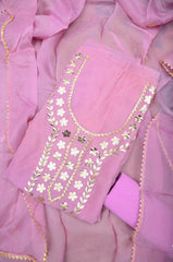 Bulk Price Organza Gota Patti Work Suit