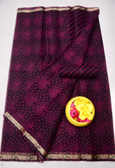 Bulk Price Kota Doria Bandhej Leheriya Saree