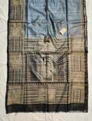 Wholesale Price Pure Ghicha Silk Saree Screen Print