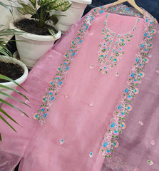 Bulk Price Kota Doria Embroidery Work Suits