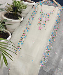 Bulk Price Kota Doria Embroidery Work Suits