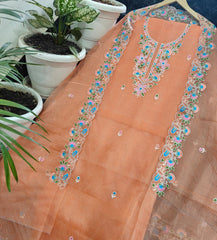 Bulk Price Kota Doria Embroidery Work Suits