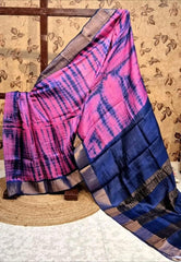 Wholesale Price Kota Tie Dye Viscose Silk Saree With Zari Border