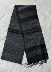 Wholesale Quantity Cotton Silk Geometric Design Woven Saree