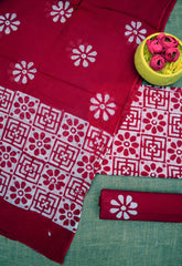 Wholesale Quantity Pure Cotton Hand Batik Printed Dress Material