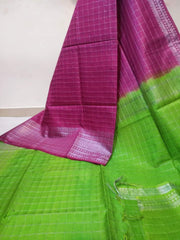 Bulk Quantity Mangalgiri Semi Silk Saree Order Sample