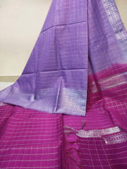 Bulk Quantity Mangalgiri Semi Silk Saree Order Sample