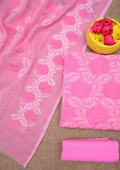 Wholesale Quantity Embroidered Kota Doria Work Dress Material