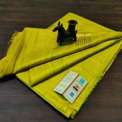 Wholesale Price Tussar Ghicha Pure Silk Saree