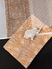 Wholesale Price Hand Block Printed Kota Doria Dress Material