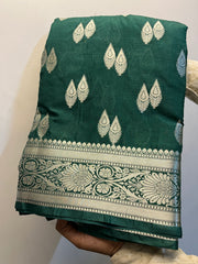 Bulk Quantity Banarasi Semi Katan Georgette Silk Saree