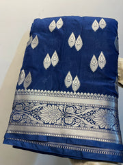 Bulk Quantity Banarasi Semi Katan Georgette Silk Saree