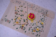 Bulk Price Kota Doria Cotton Hand Painted Dress Material