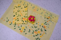 Bulk Price Kota Doria Cotton Hand Painted Dress Material