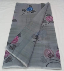 Bulk Price Brush Painted Kota Doria Cotton Mix Saree