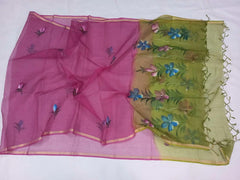 Wholesale Price Pure Cotton Kota Doria Hand Painted Dupatta Order Sample
