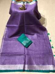 Bulk Quantity Linen By Linen Saree 140 Thread Count