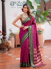 Bulk Quantity Soft Silk Gold Buti Woven Saree