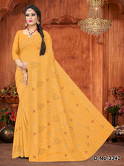 Set of 8 Sarees - Reshma Pure Cotton Embroidered Saree