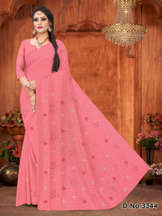 Set of 8 Sarees - Reshma Pure Cotton Embroidered Saree