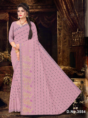 Set of 8 Sarees - Magical Point Pure Cotton Embroidered Saree