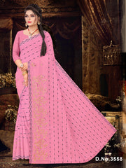 Set of 8 Sarees - Magical Point Pure Cotton Embroidered Saree