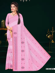 Set of 8 Sarees - Malesiya Pure Cotton Embroidered Saree