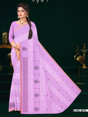 Set of 8 Sarees - Malesiya Pure Cotton Embroidered Saree