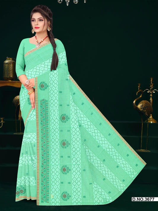 Set of 8 Sarees - Malesiya Pure Cotton Embroidered Saree