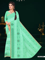 Set of 8 Sarees - Malesiya Pure Cotton Embroidered Saree