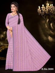 Set of 8 Sarees - Goodluck Pure Cotton Embroidered Saree
