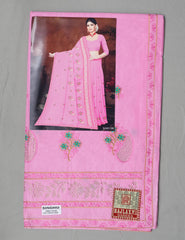 Set of 7 Sarees - Sindhu Pure Cotton Embroidered Saree