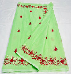 Bulk Quantity Kota Cotton Sarees With Embroidery Work Order Sample