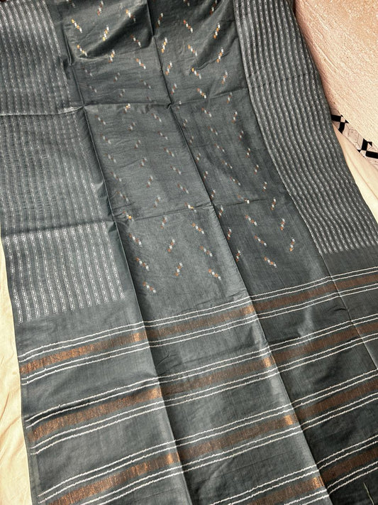 Wholesale Quantity Kantha Work Cotton Silk Saree