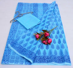 Bulk Quantity Block Printed Kota Doria Saree Order Sample