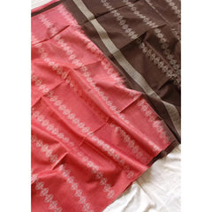 Wholesale Quantity Double Color Semi Tussar Silk Saree with Woven Design