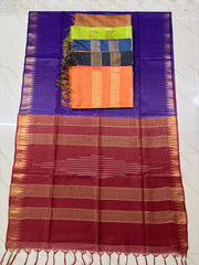 Wholesale Quantity Woven Design Semi Tussar Silk Saree Order Sample