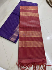 Wholesale Quantity Woven Design Semi Tussar Silk Saree Order Sample