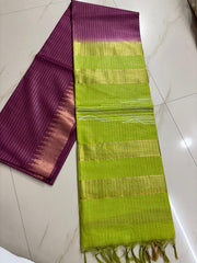 Wholesale Quantity Woven Design Semi Tussar Silk Saree Order Sample