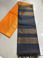 Wholesale Quantity Woven Design Semi Tussar Silk Saree Order Sample